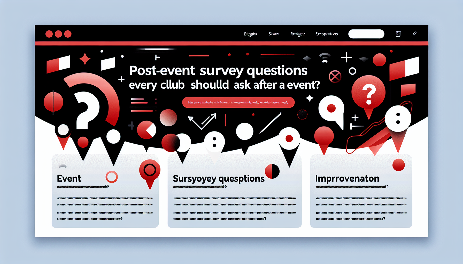 Post-Event Survey Questions Every Club Should Ask After an Event