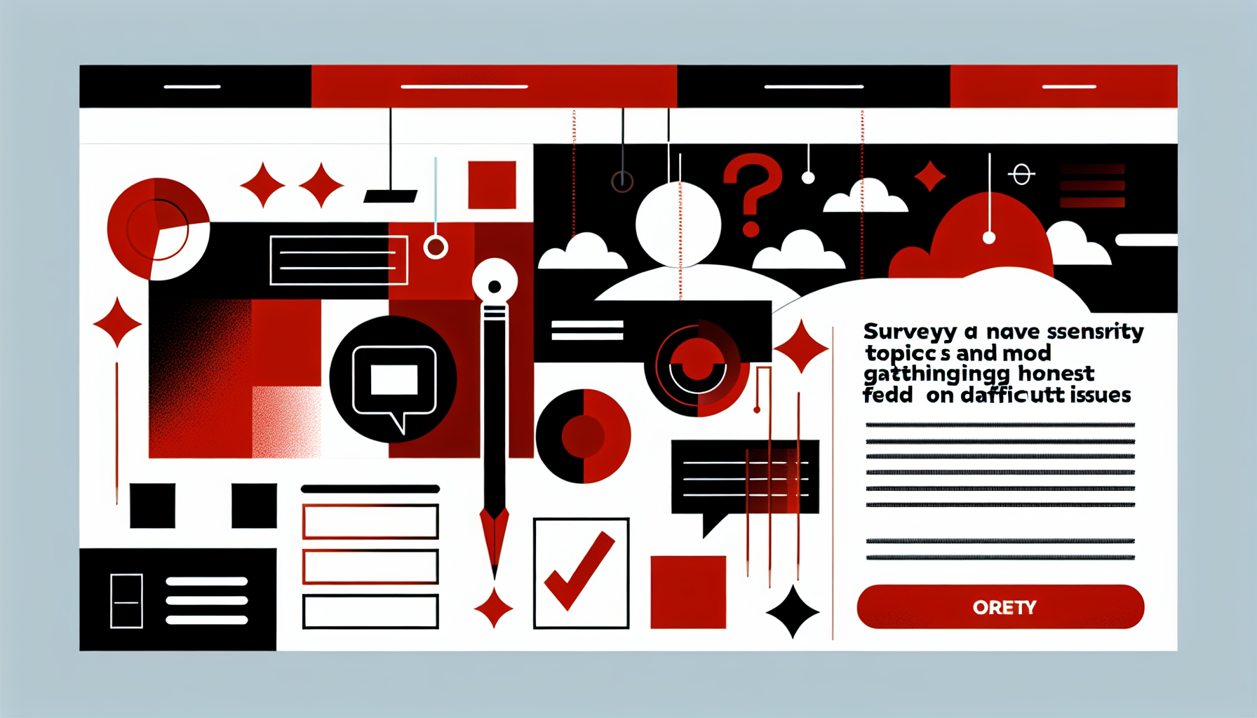 Surveying Sensitive Topics: How to Gather Honest Feedback on Difficult Issues